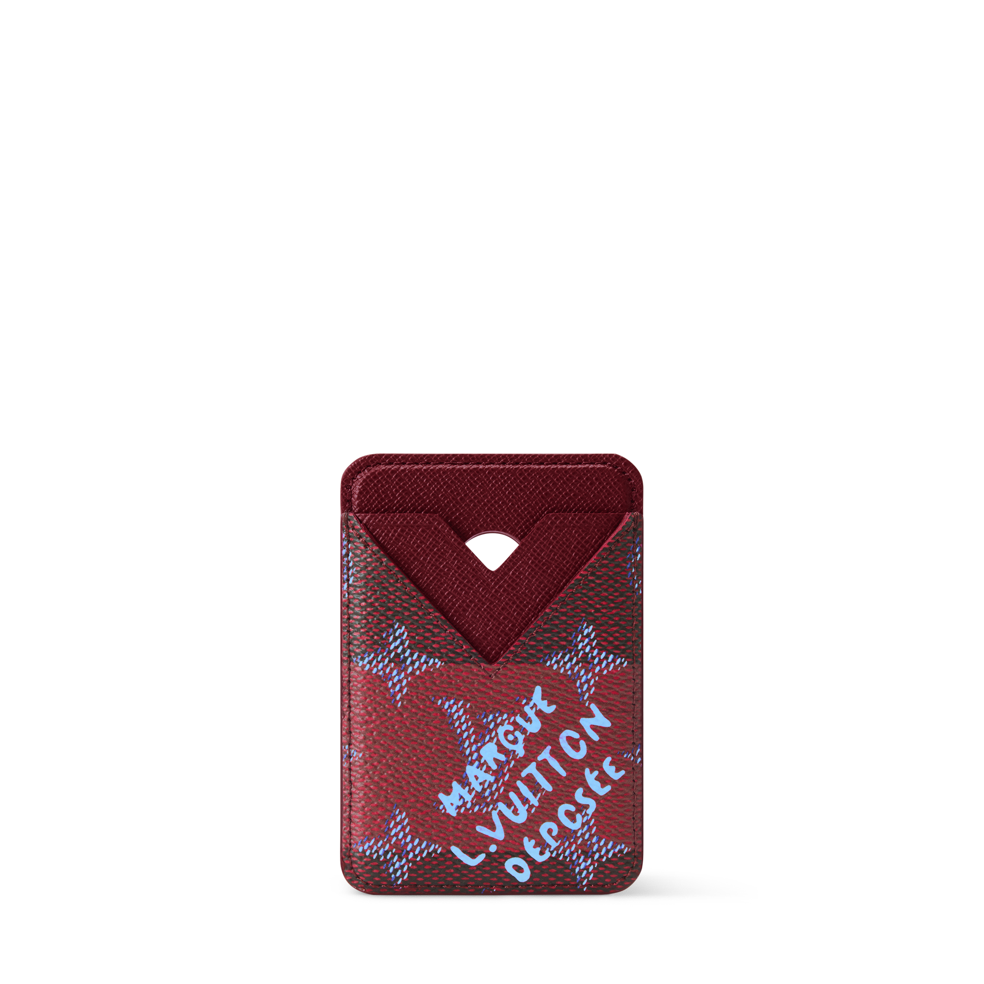 Magnetic Card Holder Monogram Heritage - Bags and Small Leather